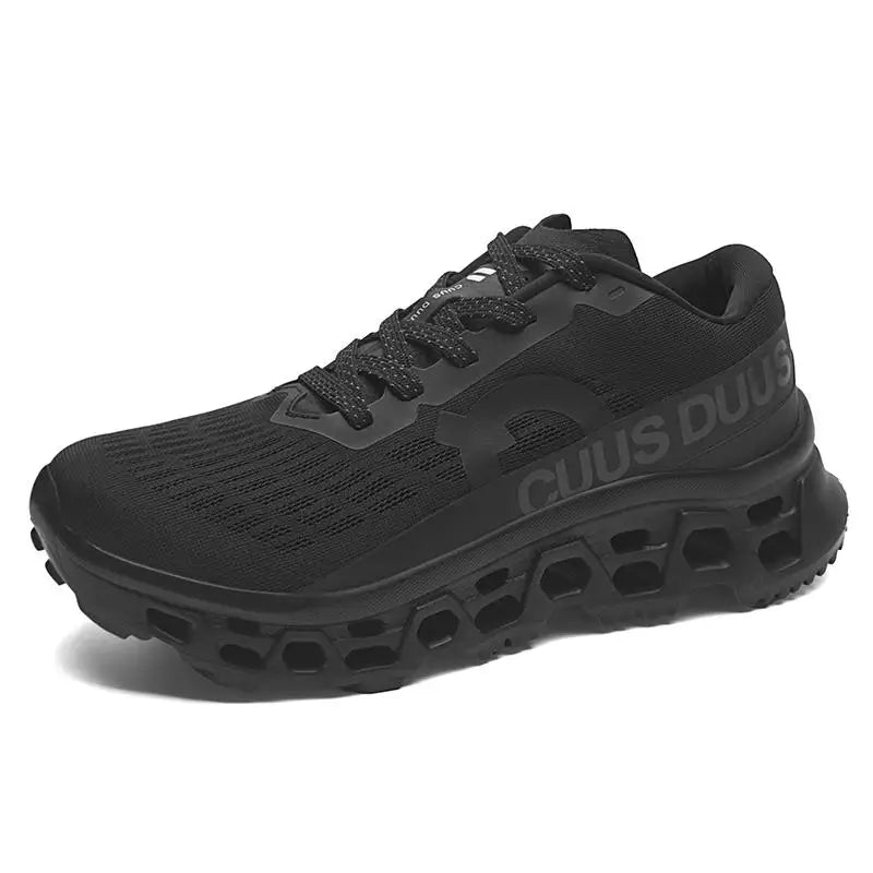 Casual Sneakers Men's Cushion Running Trainers Shock Absorbing Supercritical EVA Sneakers Breathable Fitness Athletic Shoes