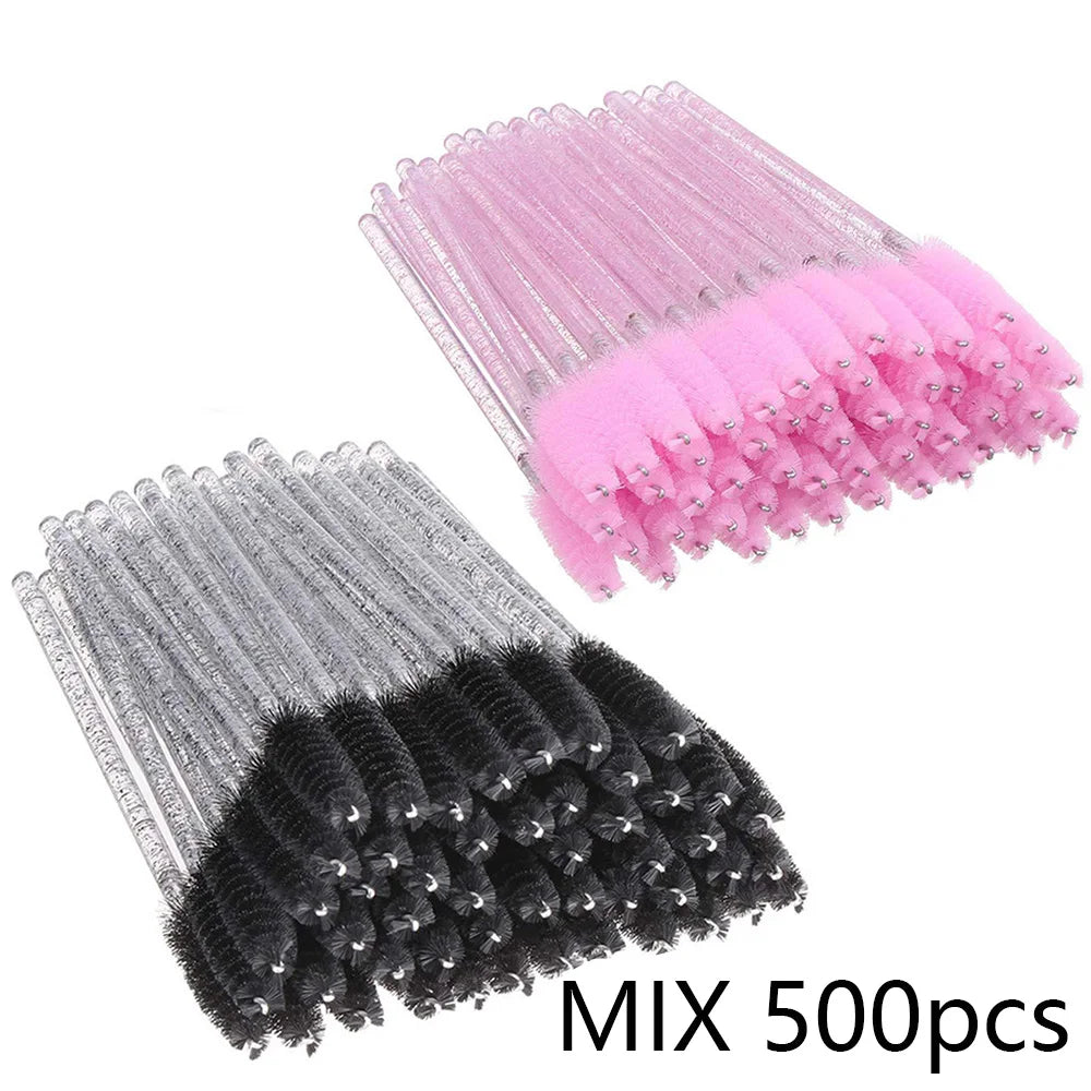 Disposable Makeup Brush Set – Lip, Lash & Brow Wands