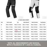 LYSCHY Motorcycle Jacket Pants Suit Cold-proof Waterproof Winter Men Motorbike Riding Moto Jacket Protective Gear Armor Clothing