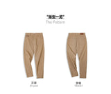 Maden Men's Khaki Selvedge Straight-Leg Jeans