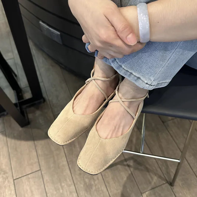 Bailamos Women's Elegant Ballet Flats | Soft Leather