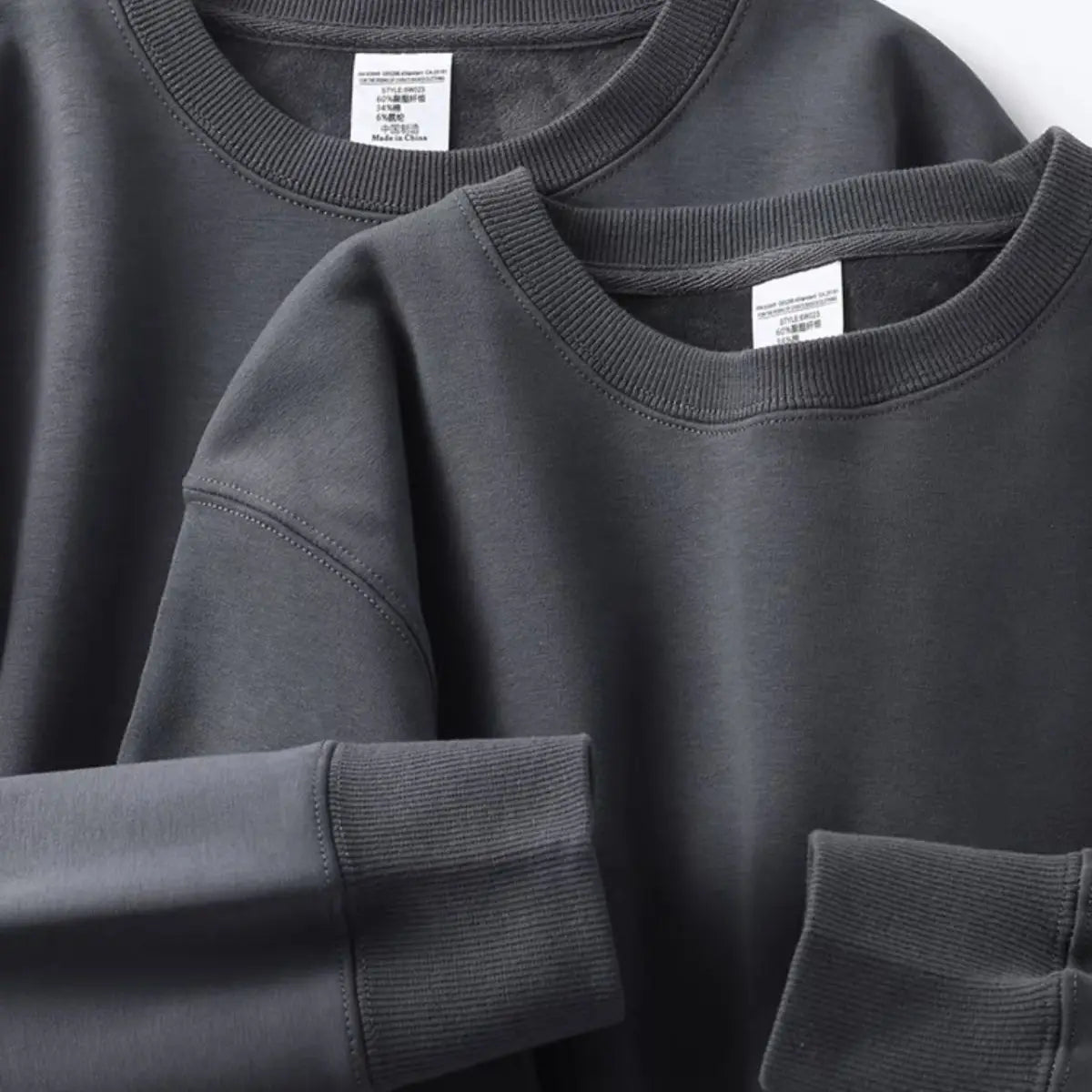 Unisex 600GSM Plush Fleece Oversized Sweatshirt