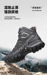 HUMTTO Hiking Shoes Men's Winter Outdoor Sports Climbing Shoes hunting Tactical boots Warm women Trekking Sneakers ankle shoes