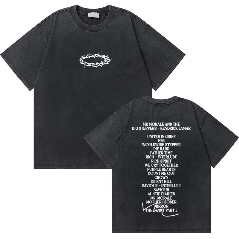 Kendrick Lamar Money Trees Oversized Vintage T-Shirt