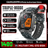2026 Military-Grade Outdoor Sports Smartwatch 1400mAh