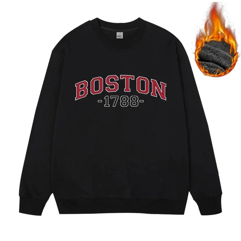 Men's Plus Size Fleece Sweatshirt XL–7XL