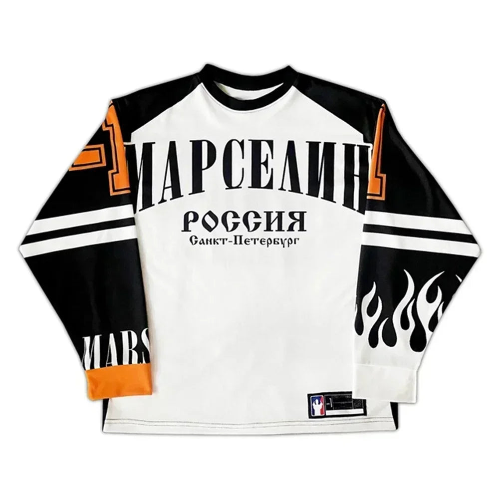 Mesh KSB Murzik Long Sleeve Baseball Jersey