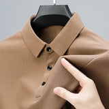 Men's USA-Made Long Sleeve Performance Polo