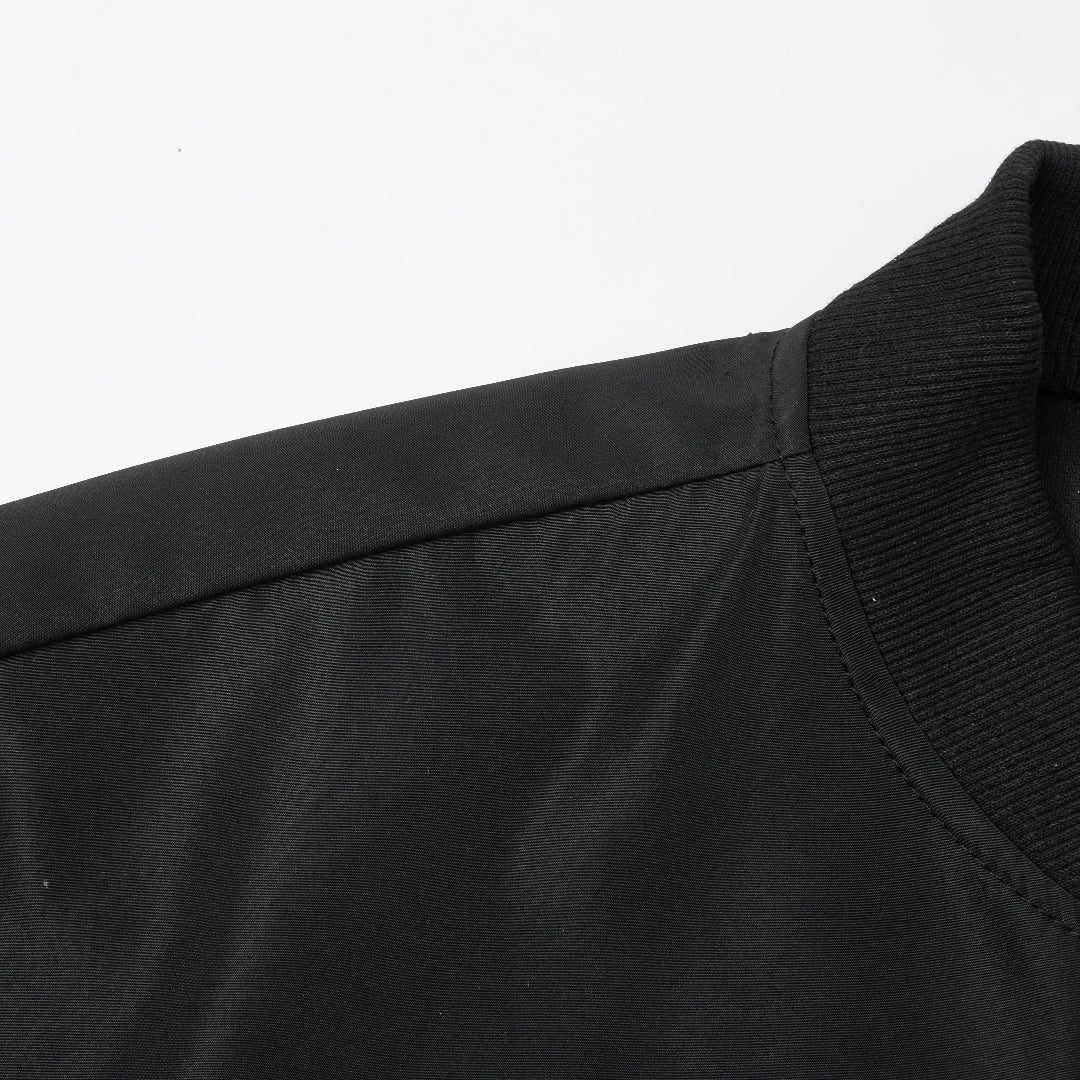 Men's Lightweight Zip-Up Baseball Collar Jacket