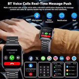 2026 New Accurate Diagnosis Smart Watch Body Fat ECG Blood oxygen BP Health Sport HD AMOLED Screen Call Smart Watches man woman