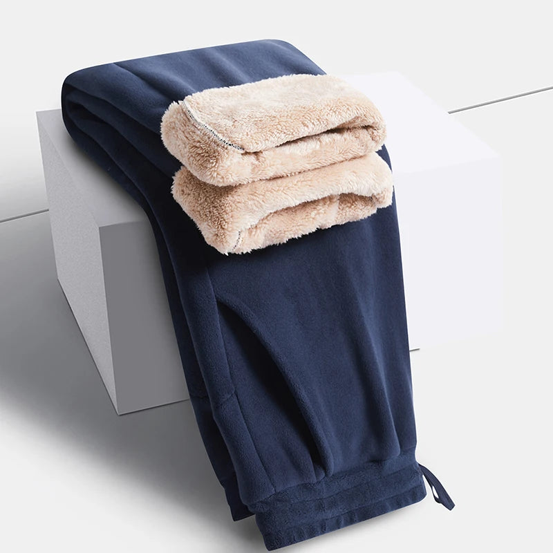 Unisex Fleece-Lined Winter Sweatpants