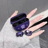 Gengar PokéMon Bluetooth Headset Ear Clip Hifi Stereo Wireless Game Sports Earbuds Long Battery Life Trendy Anime Gift