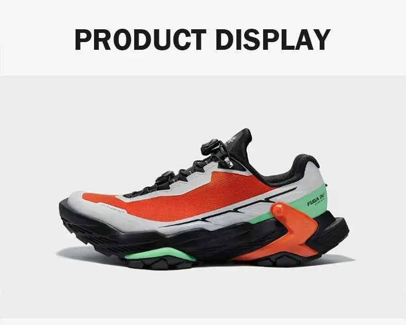 KAILAS FUGA DU Trail Running Shoes Men's Sandproof Powerful Grip Anti-slip Outdoor Breathable Sneakers Athletic Shoes KS2413111