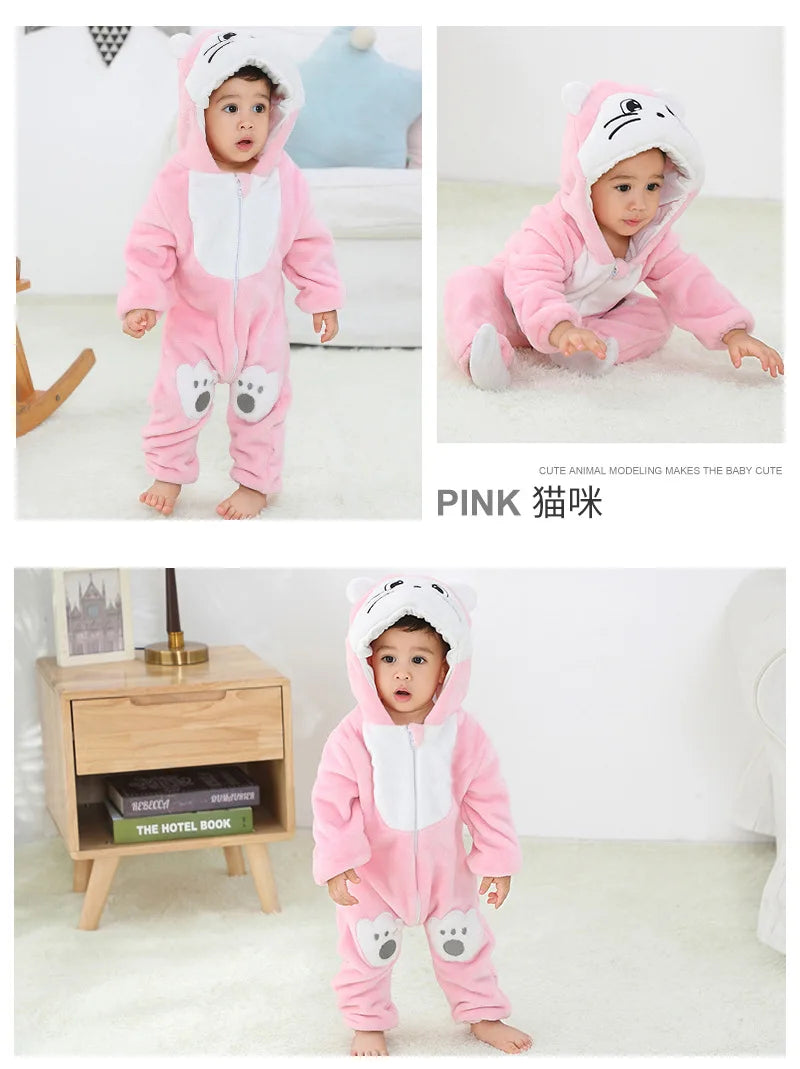 Cozy Lion King Baby Kigurumi Jumpsuit