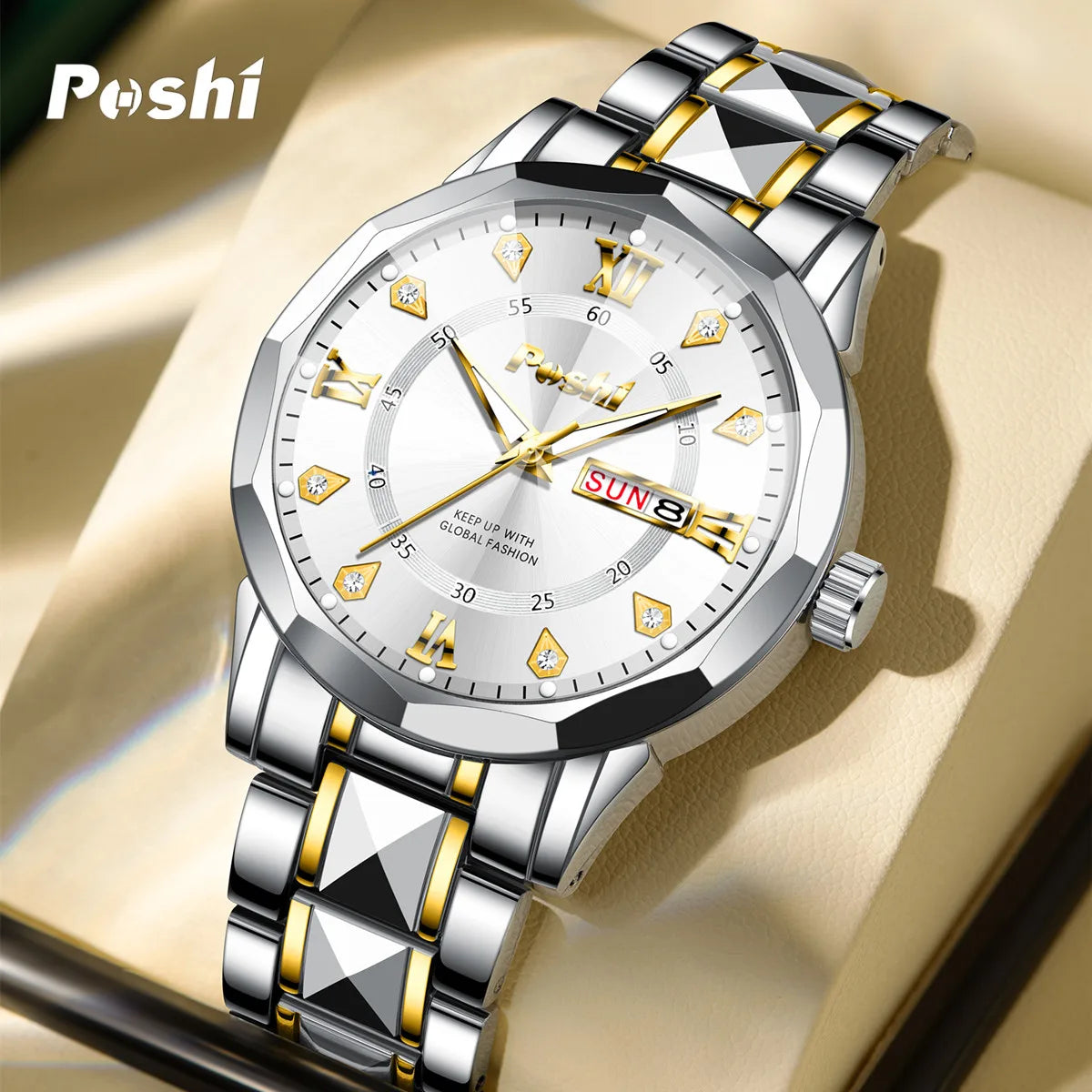 Men’s Dual Calendar Business Watch