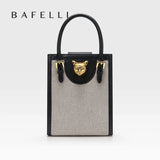 BAFELLI 2026 NEW WOMEN'S HANDBAG CAT LUXURY BRAND DESIGNER ORIGINAL STYLE TRENDING SHOULDER CASUAL BAGS MINI TOTE CROSSBODY