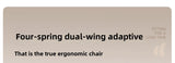 Ergonomic Gaming Chair with 6D Armrest & Lumbar Support
