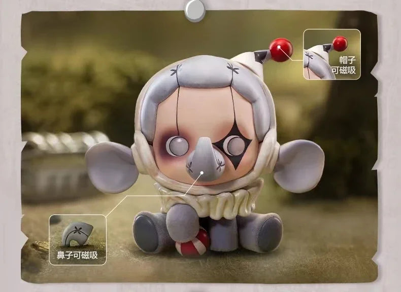 Pop Mart Skullpanda The Mare of Animals Series Blind Box Guess Bag Mystery Box Toys Doll Cute Anime Figure Ornaments Gift