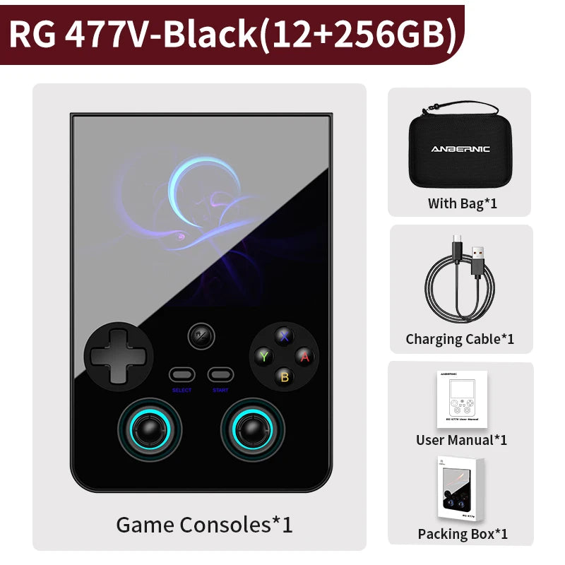 Anbernic RG477V Retro Handheld Console | Android 14 | 4.7" 120Hz