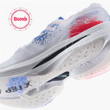 Xtep 160X 5.0 Running Shoes  Professional Marathon PB Carbon Plate Sport Shoe Non-Slip Wear-Resistant Sneakers 977119110004