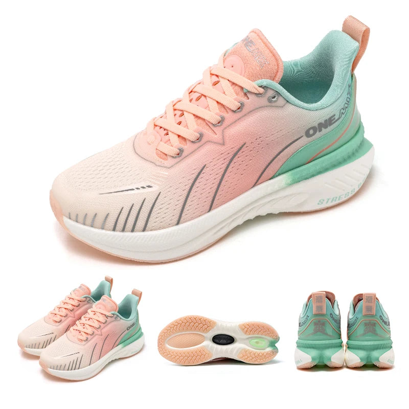 ONEMIX Motion Road Running Shoes for Men Air Cushion Outdoor Sport Trail Shoes Male Trainers Summer Jogging Shoes Women Sneakers