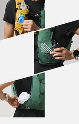 AONIJIE C9116-10L Hydration Pack Backpack High Capacity Marathoner Running Race Hydration Vest Lightweight for Men and Women