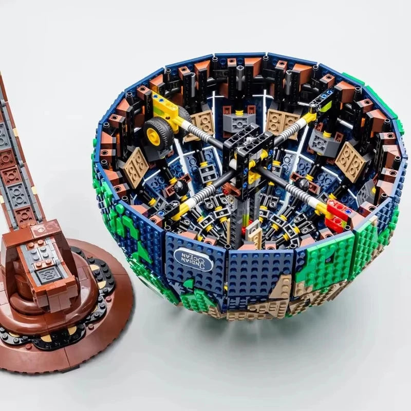 DIY expert new model earth building blocks, high-end home decoration, desktop furnishings，ideal giftS