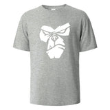 Gorilla Face Graphic Cotton T-Shirt
