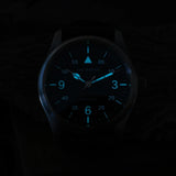 San Martin Men Pilot Watch 37mm Miyota 8215 Fashion Simple Style Military Automatic Mechanical Watches 100m Waterproof BGW-9