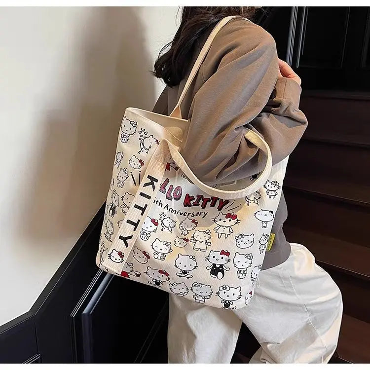 Hello Kitty Large Capacity Handbag & Backpack