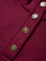 Men’s Casual Henley Pullover