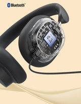 Baseus Wireless Headphones Bluetooth 5.3 HIFI Level Earphone 40mm Driver Foldable Over Ear Headsets 70H Playtime Spatial Audio