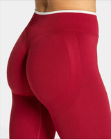 High-Waist Seamless Yoga Leggings