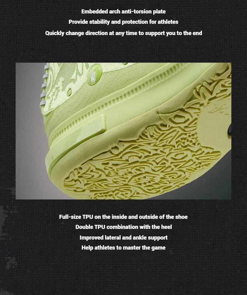 361 Degrees Joker 1 SE Men Basketball Shoes New Trendy Leather Breathable Shock-Absorbing Wear-resistant Male Sneakers 672521123