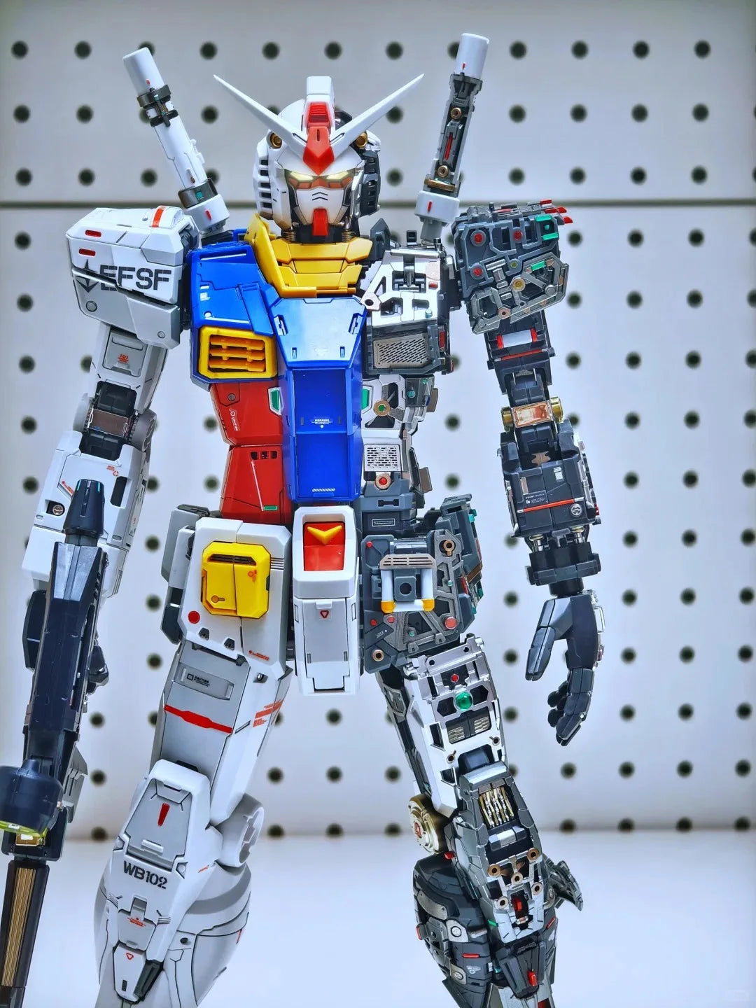 【IN STOCK】1/60 PGU 2.0 RX-78-2 High-Precision Framework Assembly Action Figure Doll Model Kit Figure Collection Toy Holiday Gift