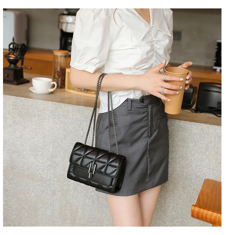 Women's PU Leather Crossbody Shoulder Bag