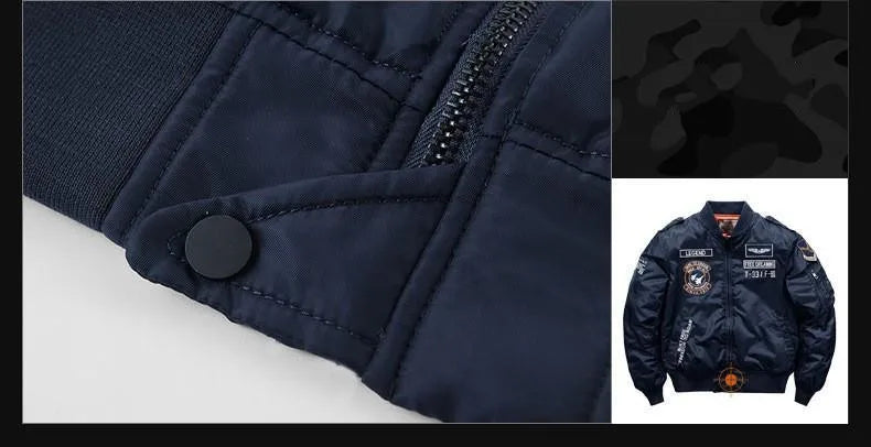 Men’s Ma-1 Aviator Bomber Jacket