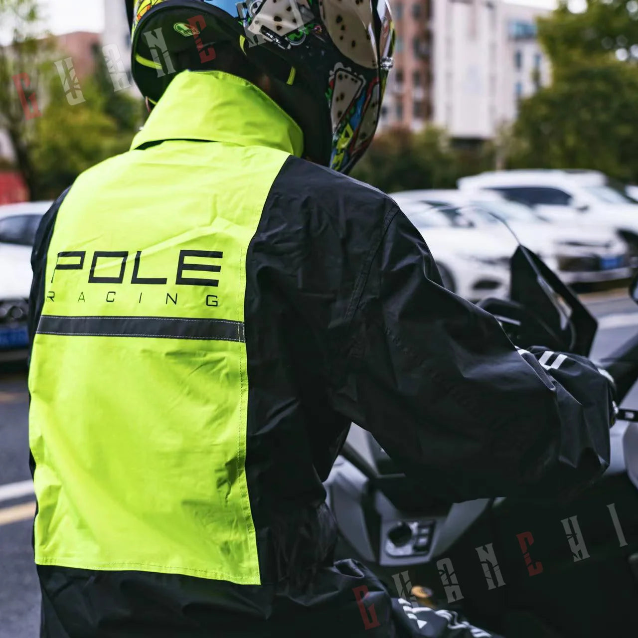 POLE Motorcycle Rain Suit – Waterproof & Reflective
