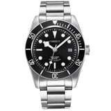 CORGEUT Japan Movement Biwan Snowflake Business Luxury Men Watches Sapphire Glass Automatic Mechanical Diving Date Watch for Man