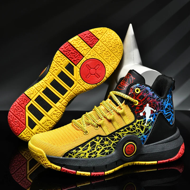 Pro Performance High-Top Basketball Sneakers