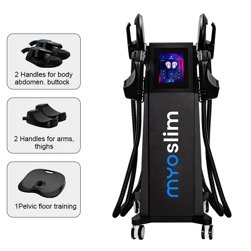EMS RF Machine Professional Body Sculpt 6500W 200hz EMS Muscle Stimulator Slimming Machine