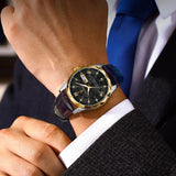 POEDAGAR 615 Men's Luxury Quartz Watch