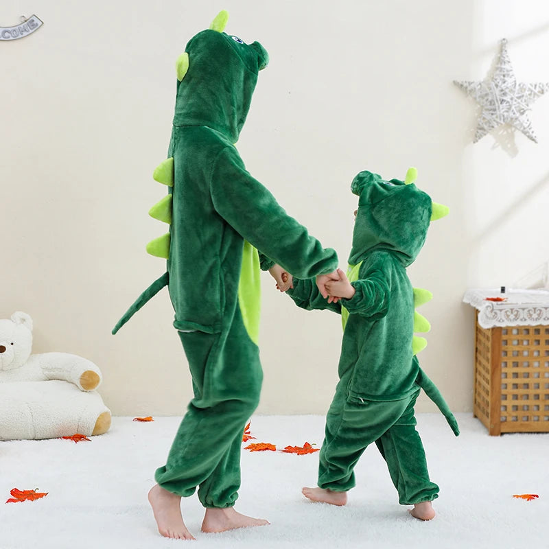 Kids' Capybara Flannel Onesie