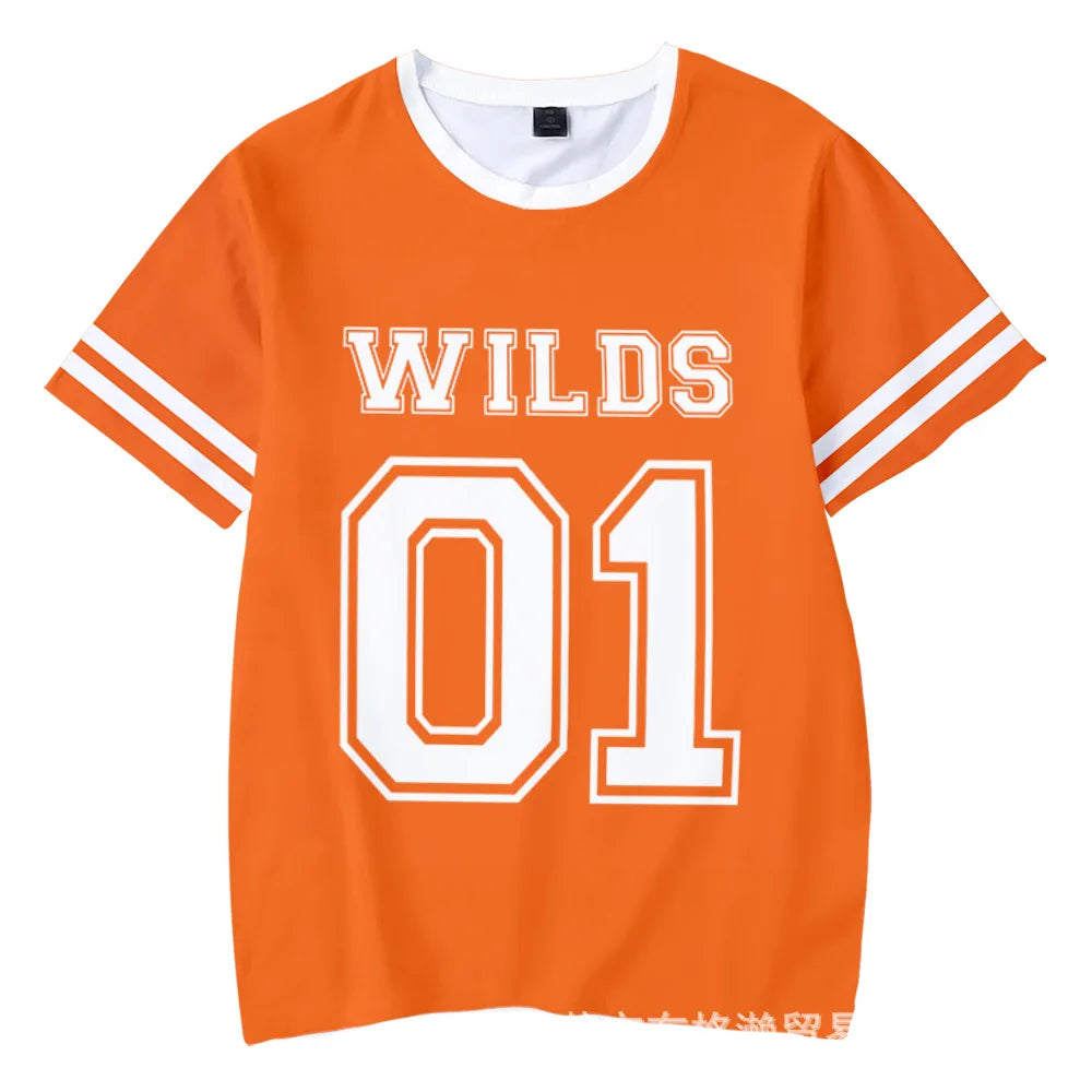 Cosplay The Foxhole Court Palmetto State Foxes Lacrosse Jersey WILDS MINYARD JOSTEN Short Sleeve T Shirt for Men Boy Oversized