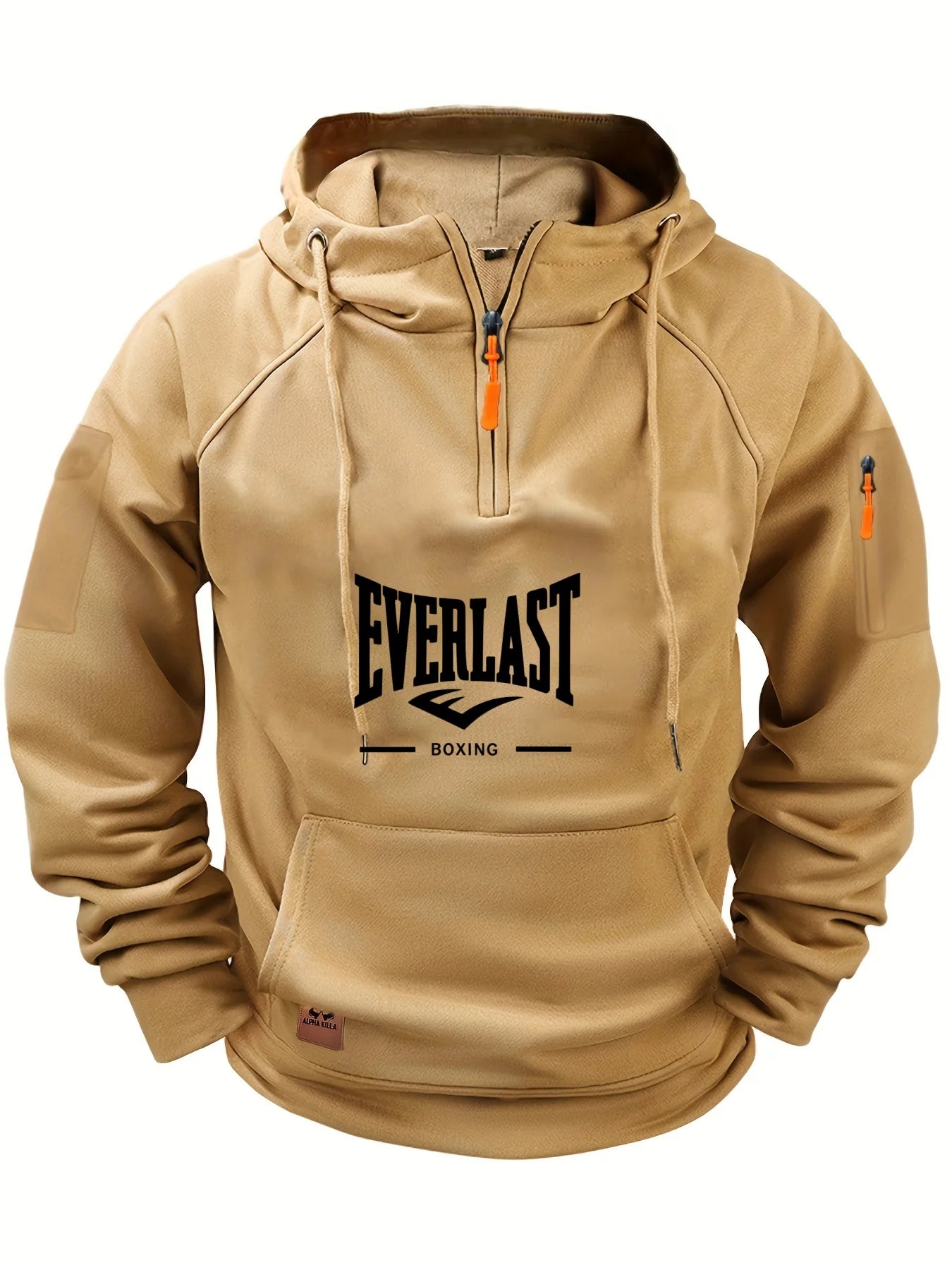 Multi-Pocket Zippered Tech Hoodie