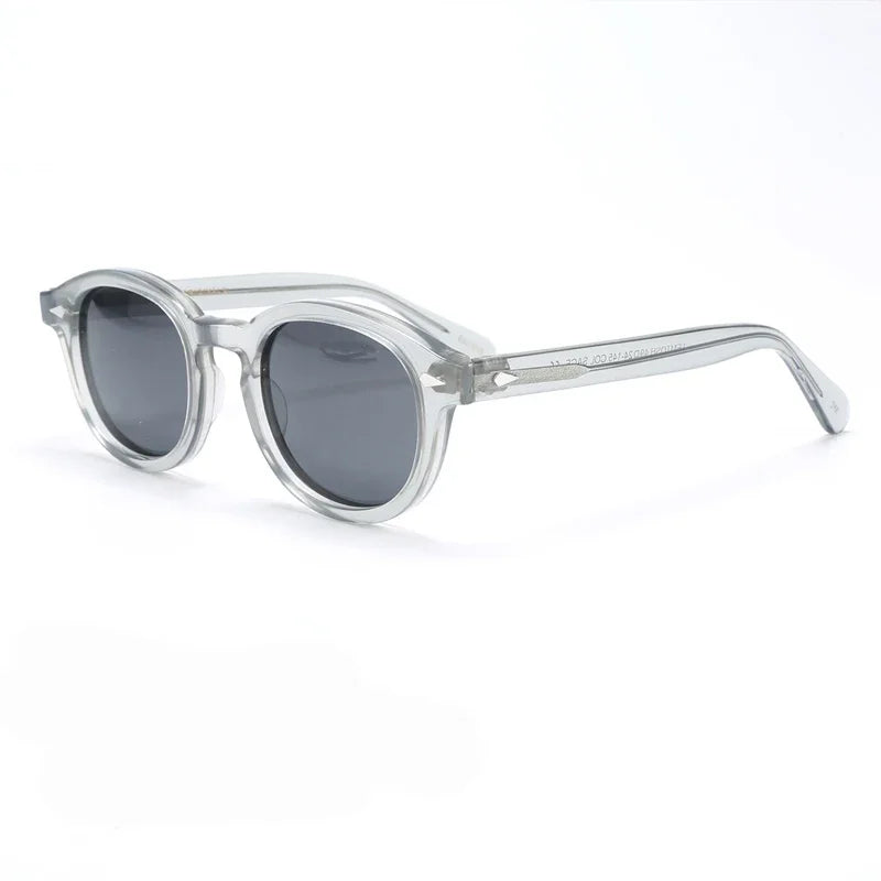 Johnny Depp Polarized Sunglasses Men Sun Glasses Woman Luxury Brand Vintage Acetate Frame Goggles