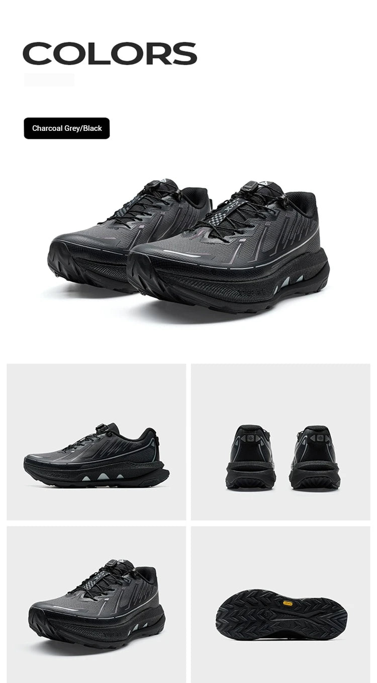 Xtep Kunlun 2.0 Hiking shoes for Men 2025 Spring Anti-slip Wrapping Rebound Cushioning Lightweight Outdoor Sneakers 975119170009