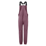 Fleece Bib Overalls - Adjustable Warm Winter Fuzzy Jumpsuit & Ski Pants