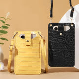 Women Mini Bag PU Leather Crossbody Purse Wallet Shoulder Pouch Mobile Phone Bag