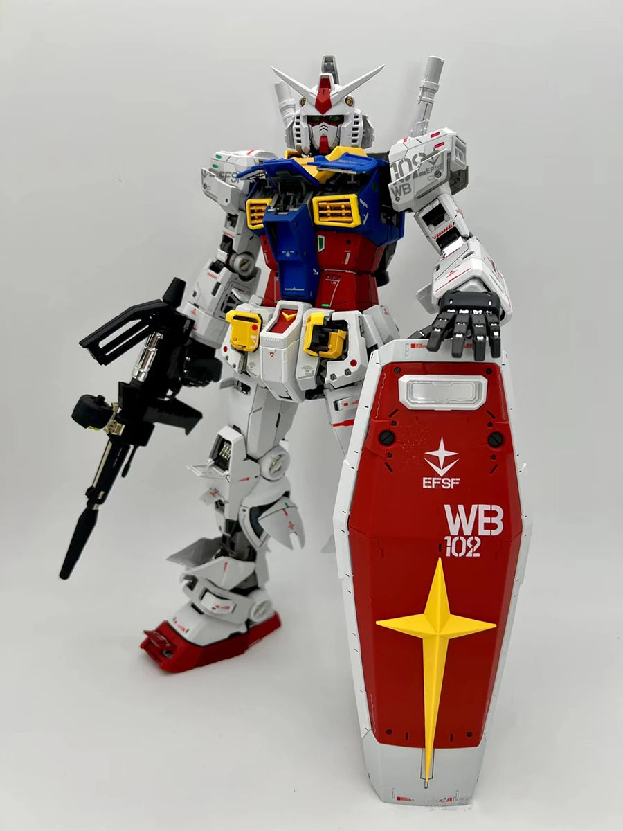 【IN STOCK】1/60 PGU 2.0 RX-78-2 High-Precision Framework Assembly Action Figure Doll Model Kit Figure Collection Toy Holiday Gift